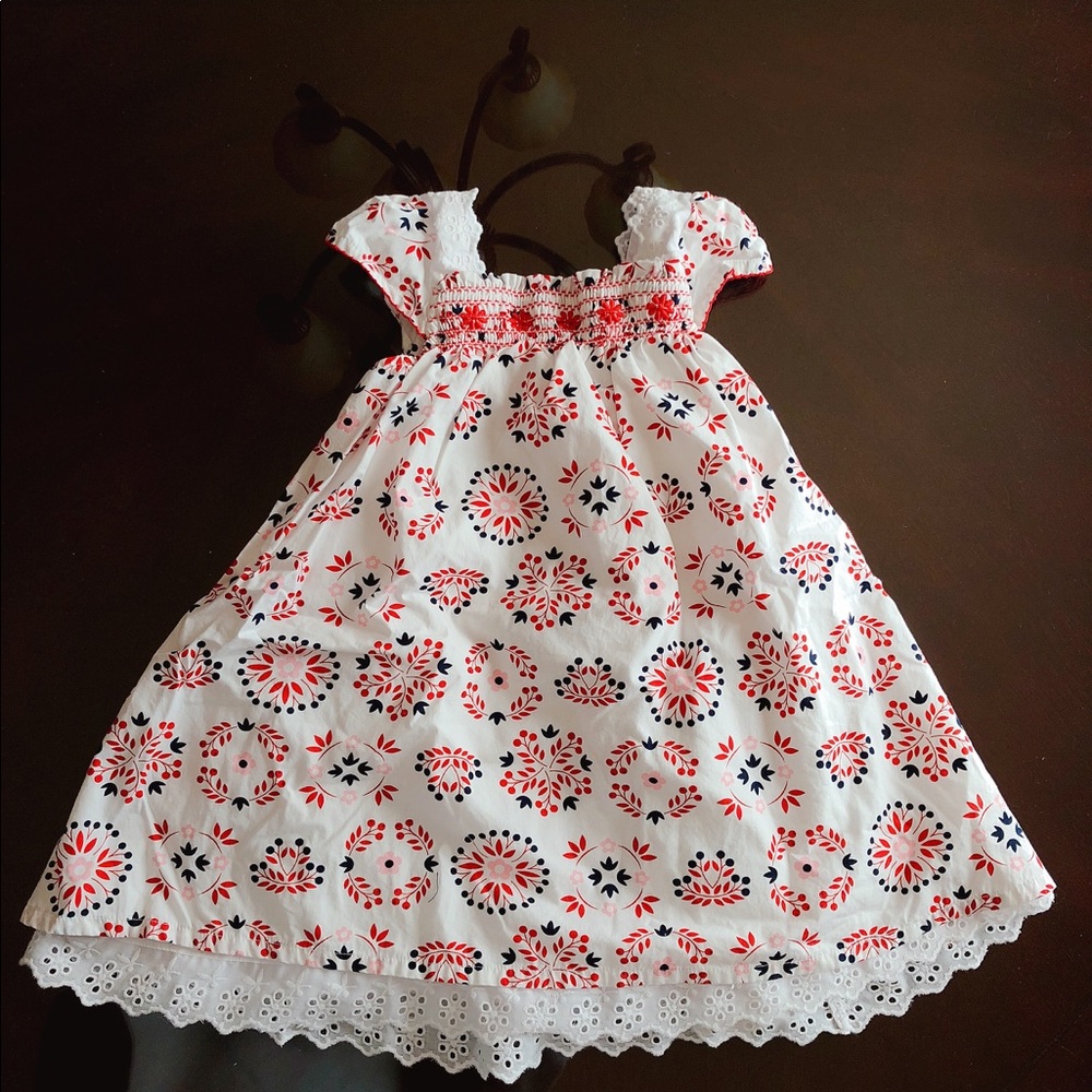 smocked dress